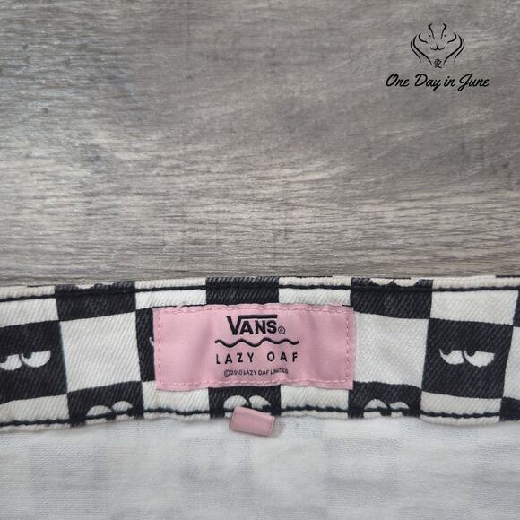 Vans Lazy Oaf Denim Mini Skirt Size XS - Picture 2 of 5